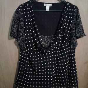 Plus size skirt and top